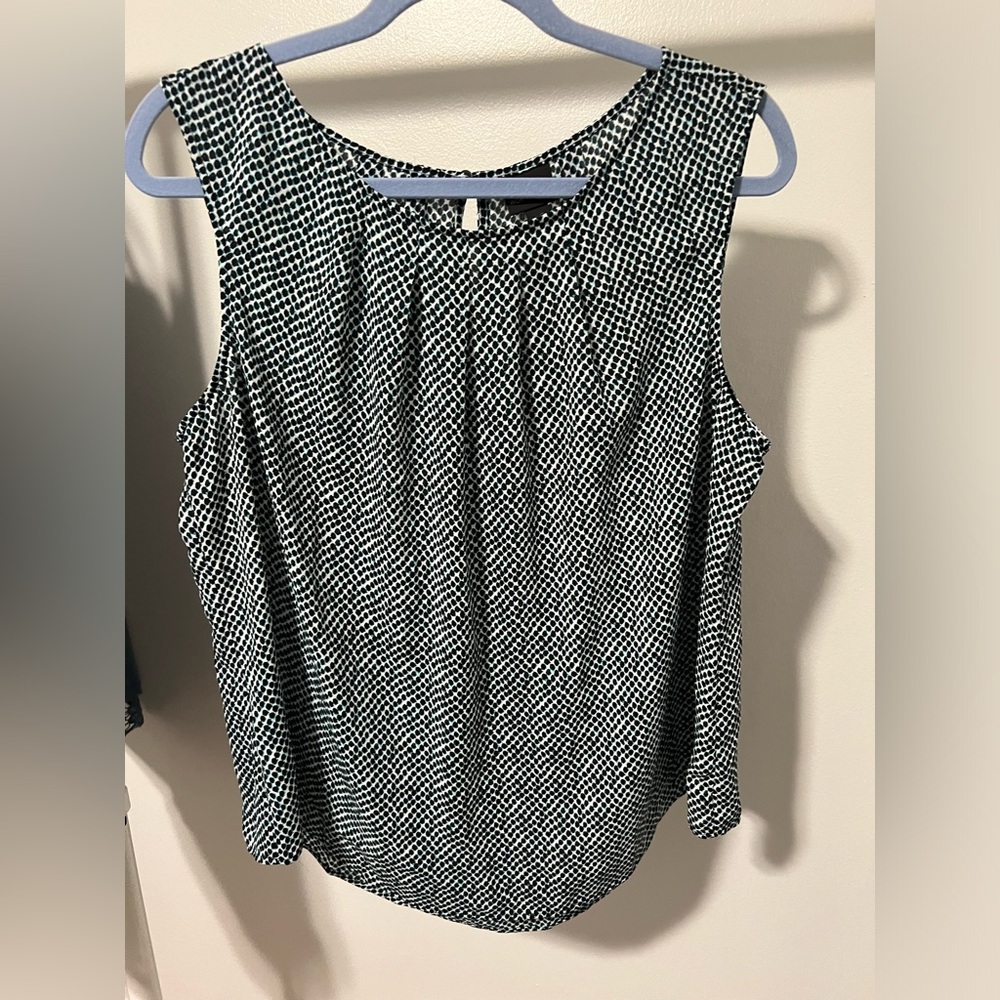 NWT Worthington Animal Dot blouse